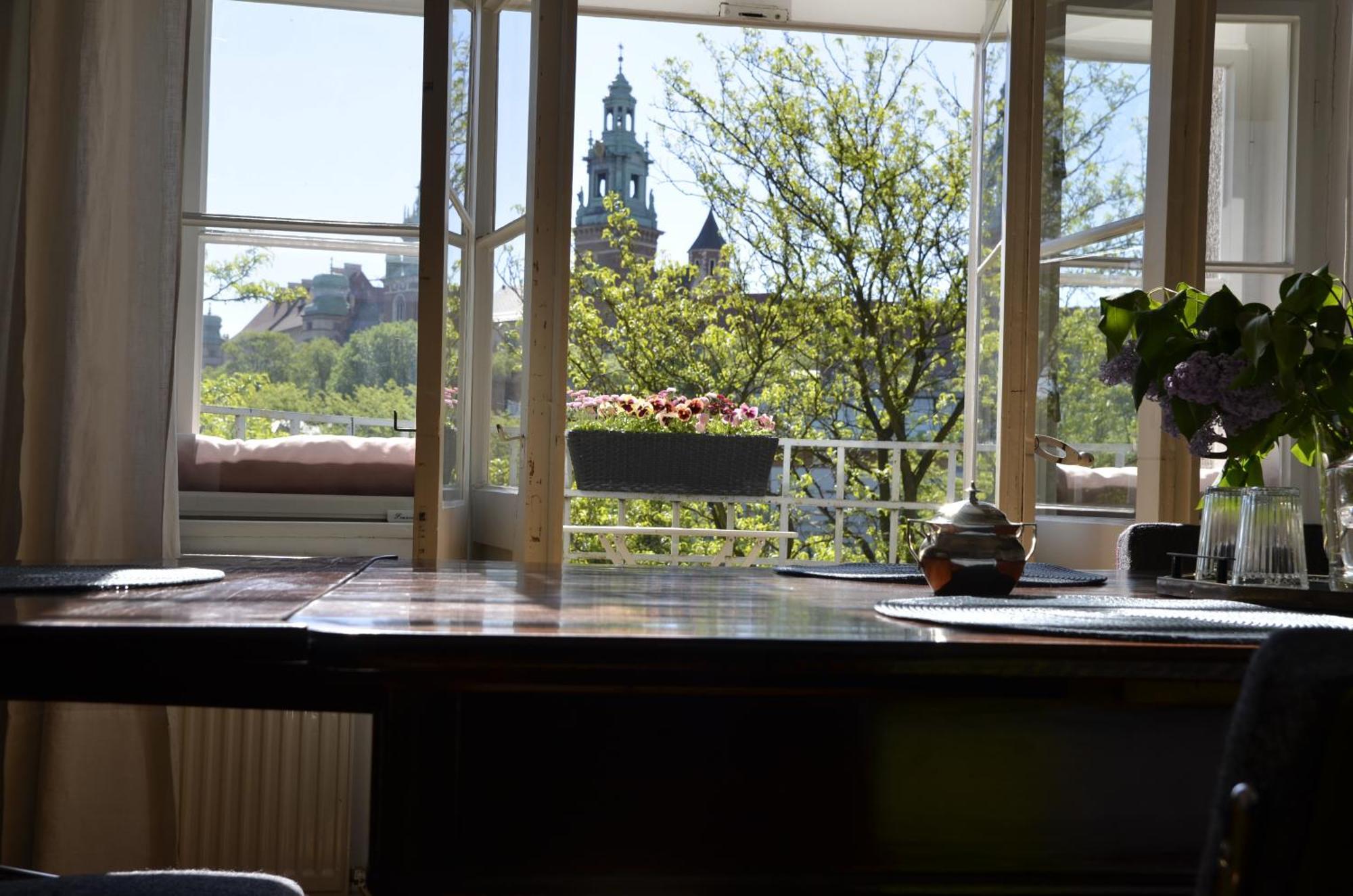 Castle View Boutique Apartment Krakow Luaran gambar