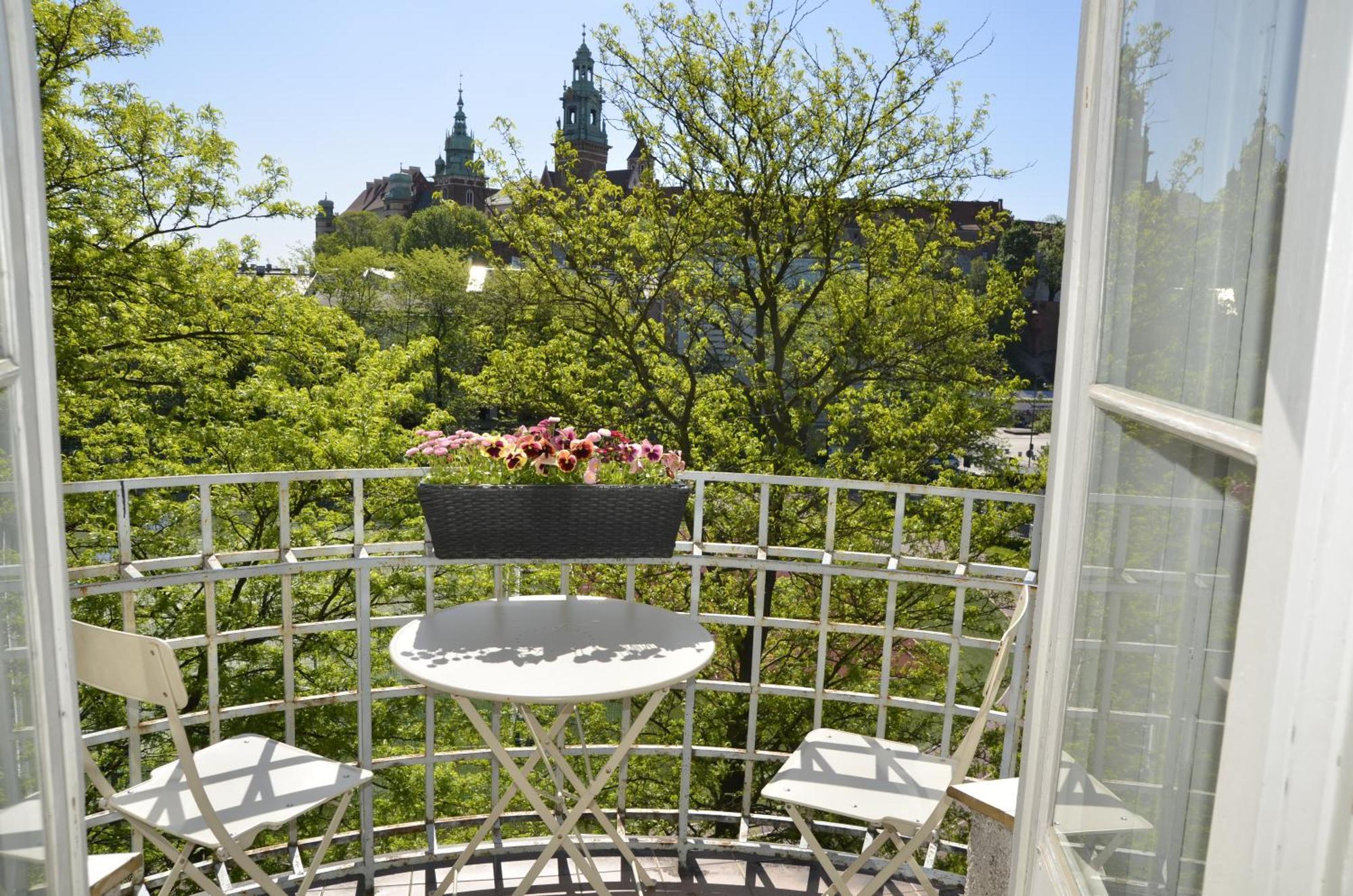 Castle View Boutique Apartment Krakow Luaran gambar