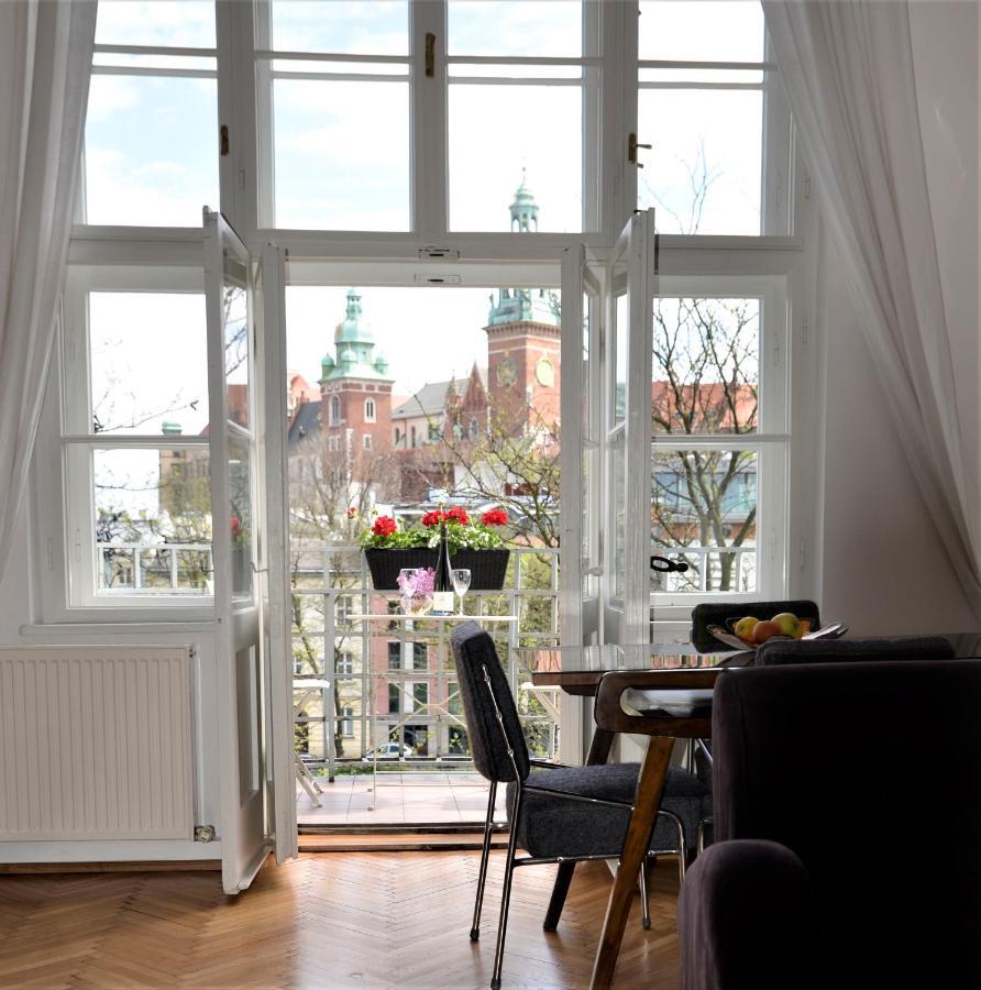 Castle View Boutique Apartment Krakow Luaran gambar